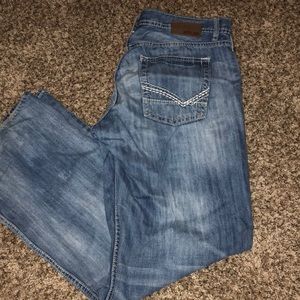 Buckle Boot Cut Jeans
